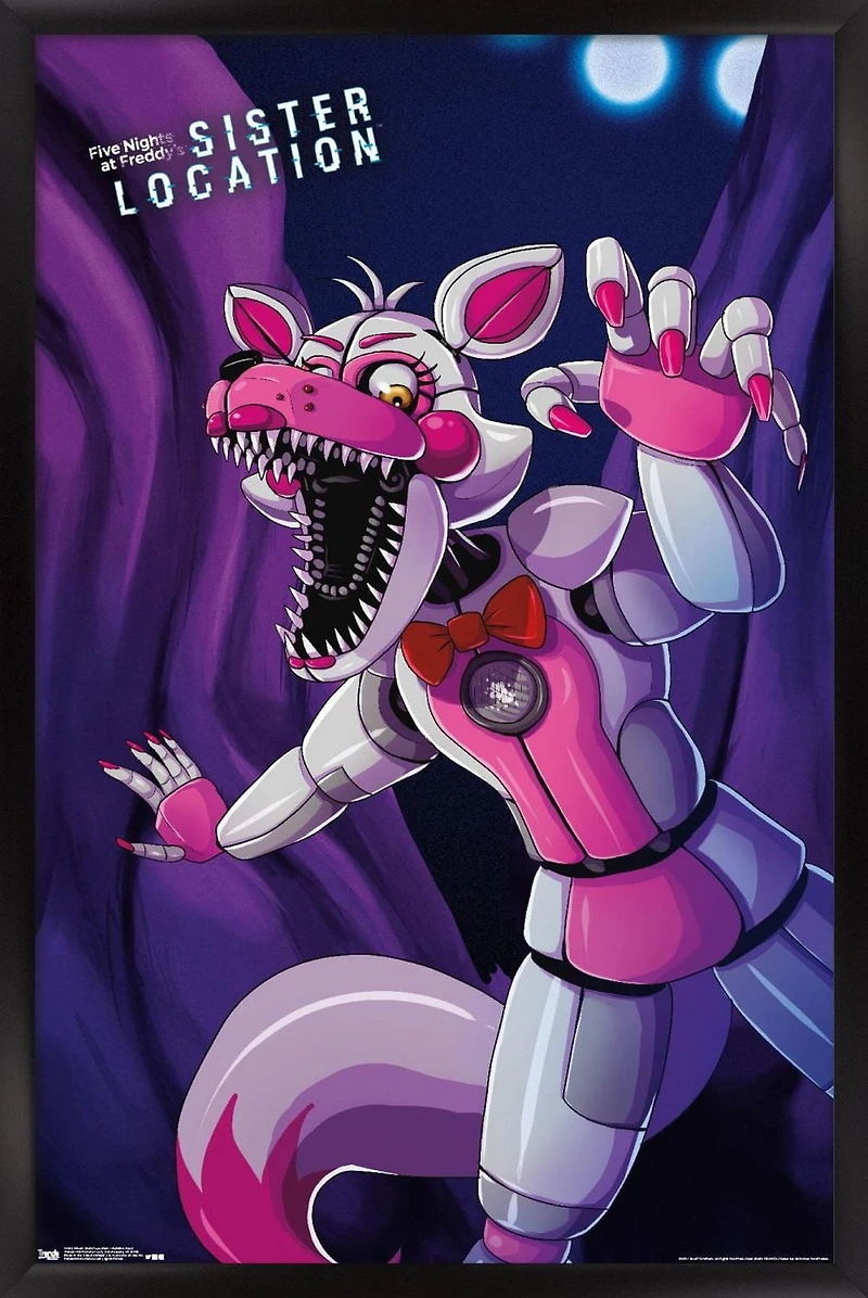 Five Nights at Freddy's: Sister Location - Funtime Foxy Wall Poster