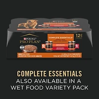 Purina Pro Plan Complete Essentials Turkey & Vegetables Entrée Slices in Gravy, Wet Dog Food 368 g