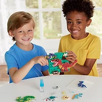 Aquabeads Dinosaur World, kit complet d'art et d'artisanat pour enfants – plus de 1 200 perles