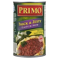 Primo Sauce Riche et Savoureuse pour pâtes, Ail et Fines Herbes sauce pour pâtes Ail et Fines Herbes