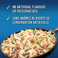 Swanson Alfredo Chicken: frozen meal with pasta, vegetables, and grilled seasoned chicken in an alfredo sauce, 1.19 Kg