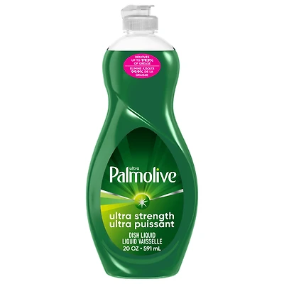 Palmolive Ultra Strength Liquid Dish Soap, Cuts Grease and Grime, 591 mL Bottle