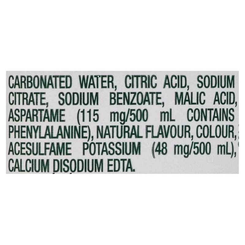 Soda gingembre diète Canada Dry Bouteille de 500