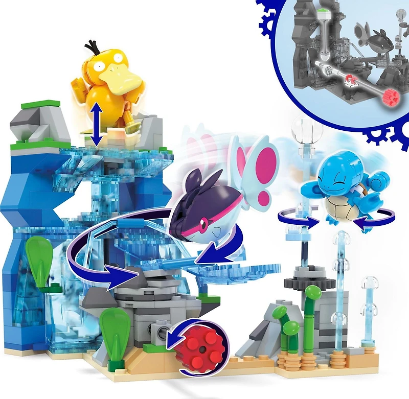 MEGA-Pokémon Aventure Aquatique-Jouet à construire Âges 8+