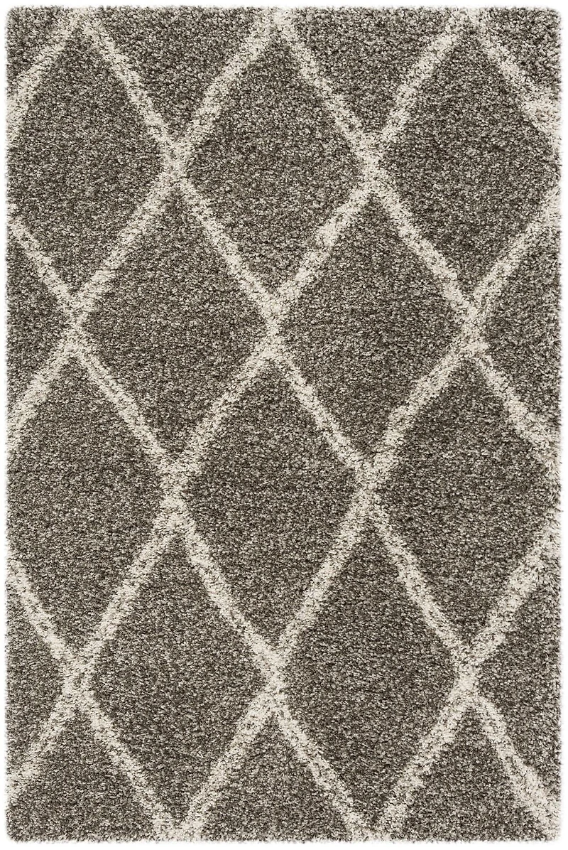 SAFAVIEH Hudson Adella Geometric Diamonds Shag Area Rug