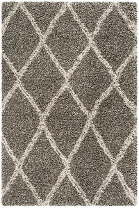 SAFAVIEH Hudson Adella Geometric Diamonds Shag Area Rug