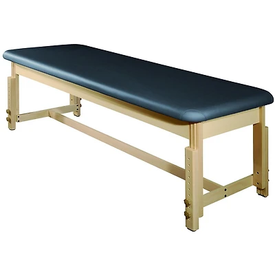 Stationnaire Table de massage Master Massage Harvey pour les traitements 71 cm en bleu royal