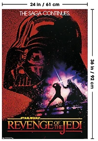 24X36 Star Wars : La Revanche des Jedi - Une feuille