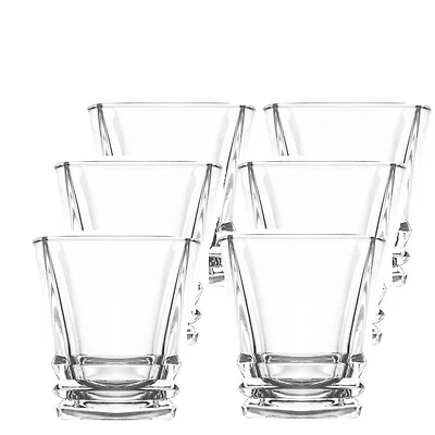 Acropole Old Fashion Whiskey Glasses 300ml Set of 6