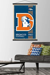 NFL Denver Broncos - Retro Logo 14 Wall Poster, 22.375" x 34"