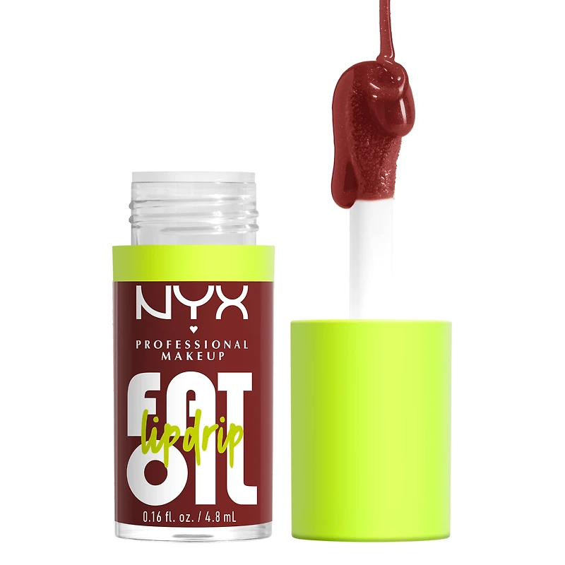 NYX Professional Makeup Gloss Fat Lip Oil - Inside Scoop