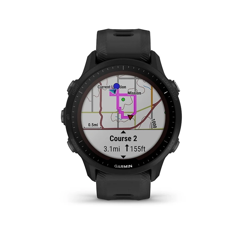 Montre Intelligent et moniteur d’activité Garmin Forerunner® 955 Solaire 32GB Running