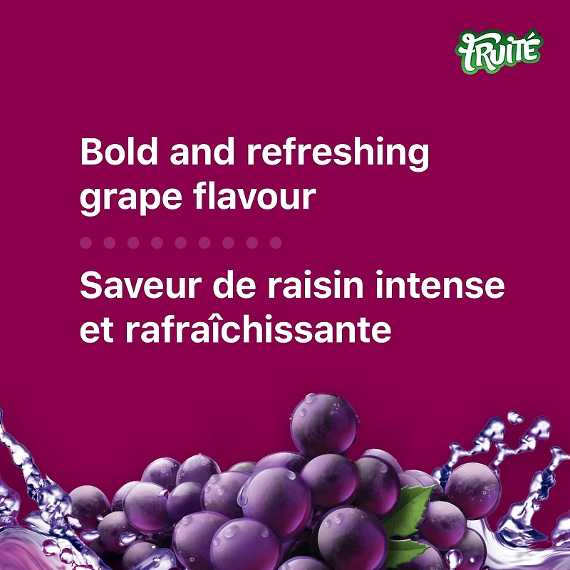 Boisson au raisin Fruité