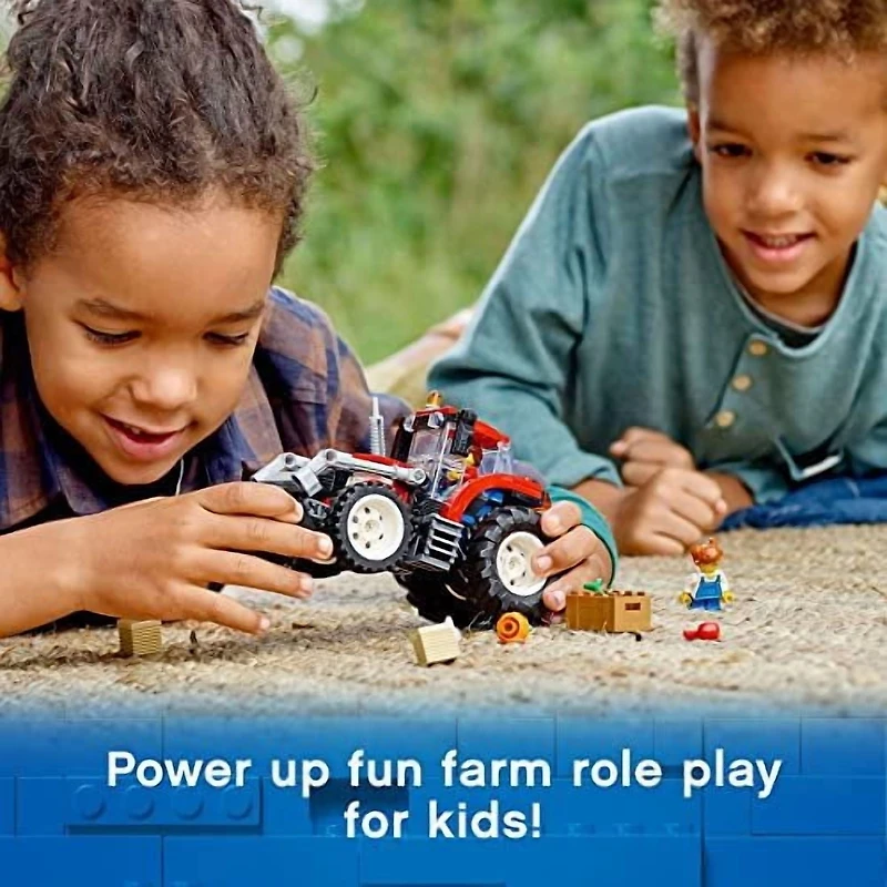 LEGO City Le tracteur 60287, Ensemble de construction (148 pièces)