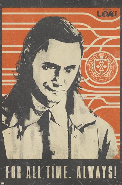 Marvel Loki - For All Time Wall Poster, 22.375" x 34"