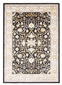 Tapis Lavable ECARPET Oriental pour Chambre, Salon, Chambre d'Enfant, Couloir
