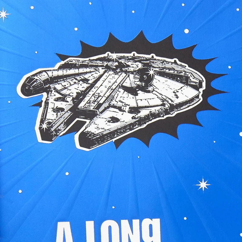 Carte comique de fête avec sons – La Guerre des étoiles –  Hallmark (« Long, Long, Long Time Ago »)