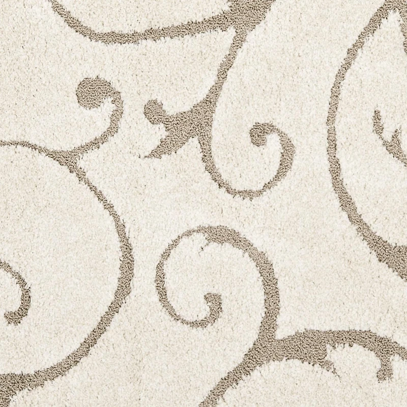 SAFAVIEH Florida Douglas Floral Vines Shag Area Rug