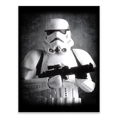 Artissimo Designs - Toile imprimée cadre final Stormtrooper - 6,5 x 8,5 x 5,5 x