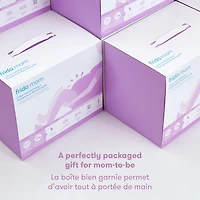 Frida Mom - Kit d'emballage d'hôpital pour femmes et nouveau-nés - Travail et accouchement + Kit de récupération post-partum (ENSEMBLE CADEAU 15 PIÈCES) Taille unique