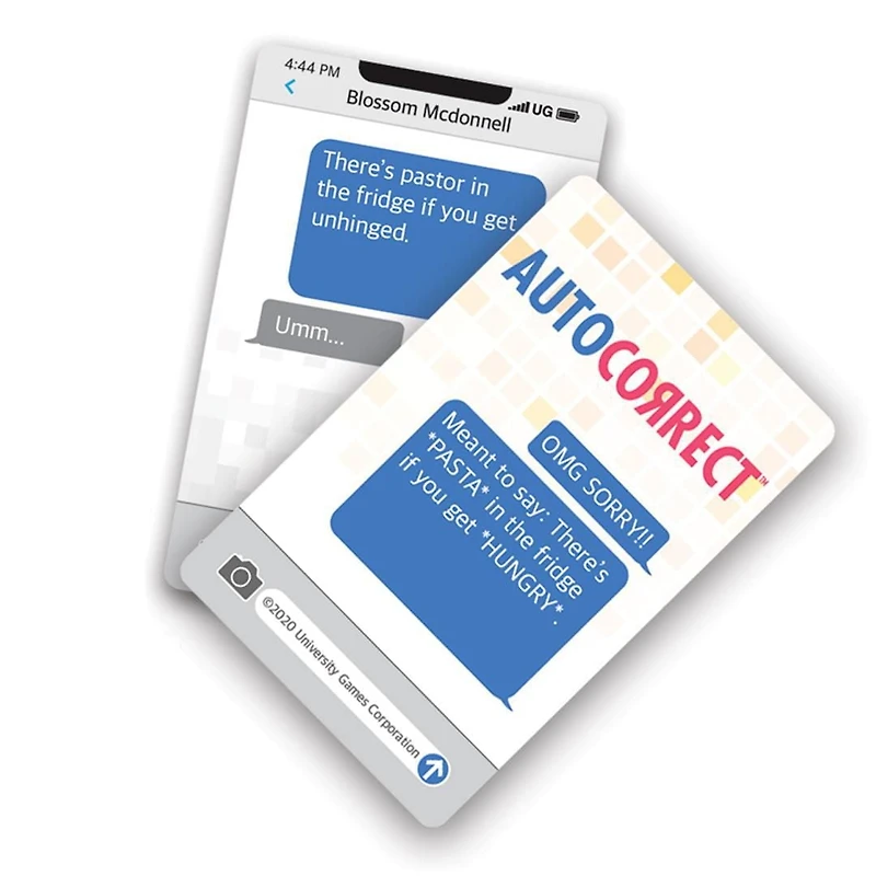 Autocorrect Card Game