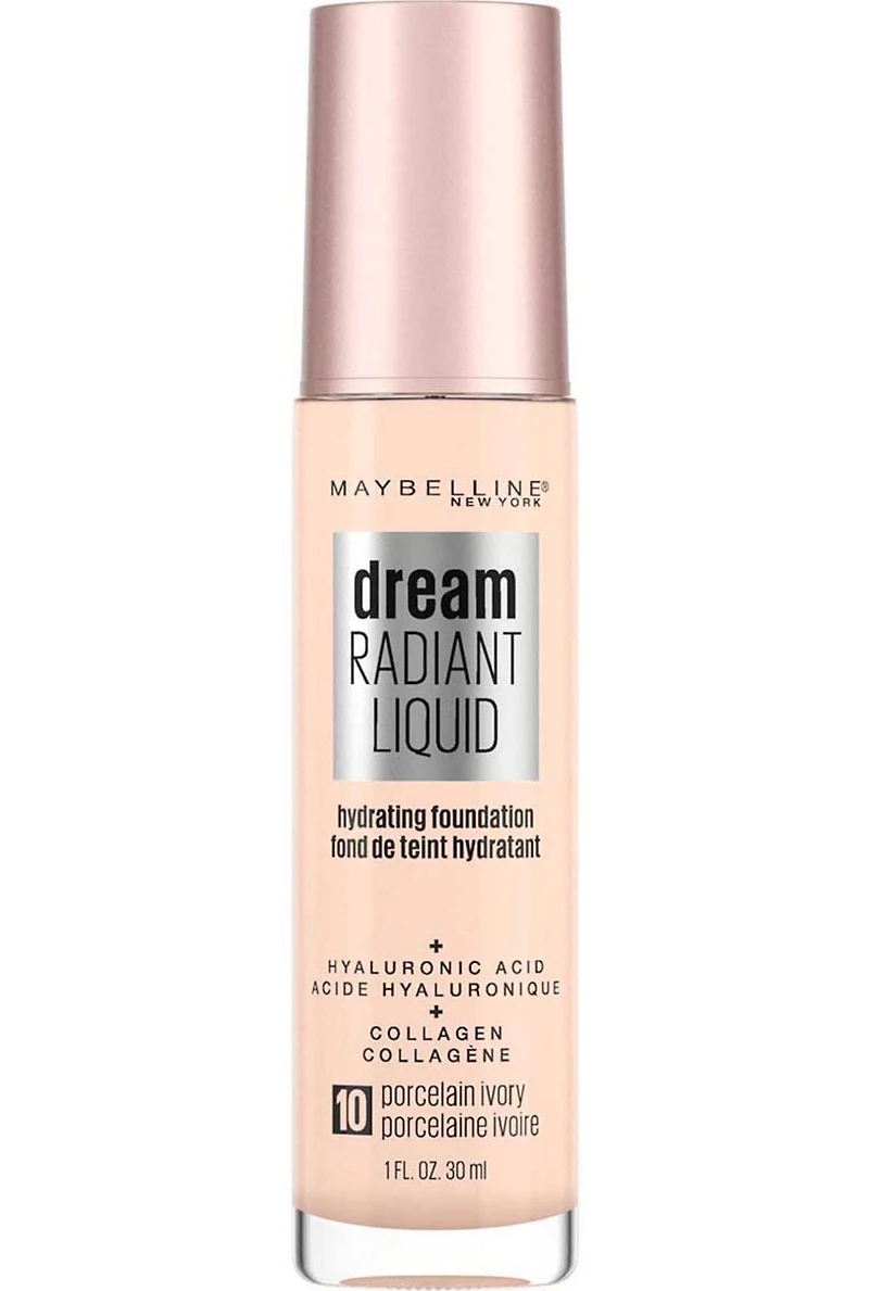 Radiant Liquid Medium Coverage Hydrating Foundation, Coverage foundation for normal to dry skin