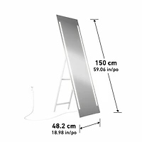 Artika Emeraude Miroir DEL Pleine Longueur 20x60