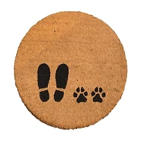Tapis de Rechange Rond pour Pattes Instachew KIBO, Marron, Taille Unique