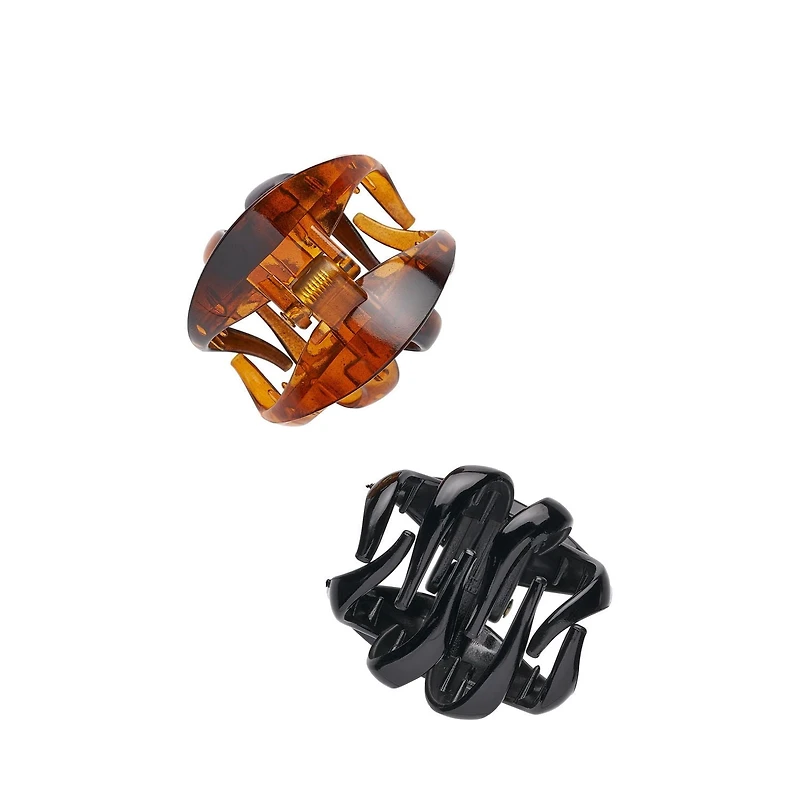 Goody Slideproof Wingless Small Claw Clip - 2 Ct., Goody Small Claw Clip