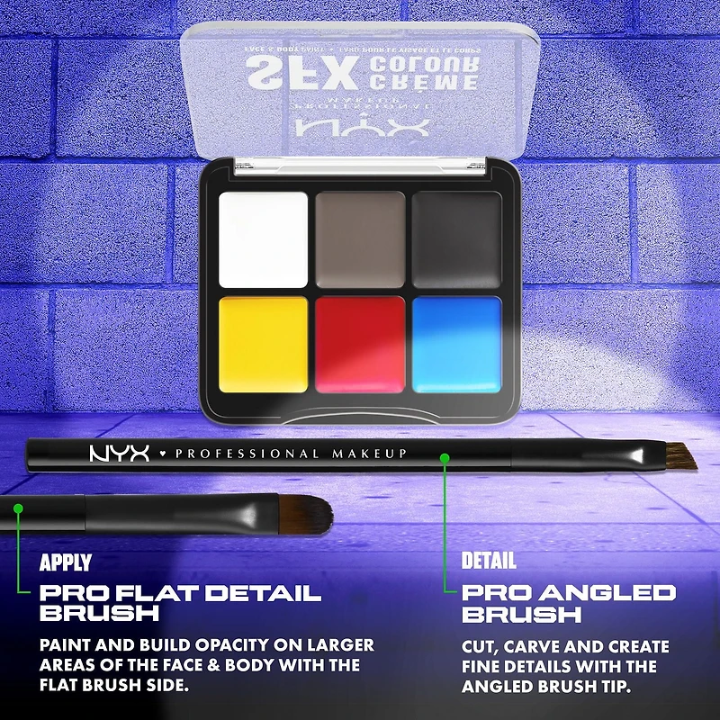 NYX Professional Makeup SFX Face & Body Paint Palette