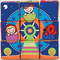 Melissa & Doug Match & Build Soft Blocks