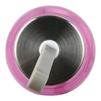 Mainstays 20oz Plastic Water Bottle with Stainless Steel Screw on Lid Purple