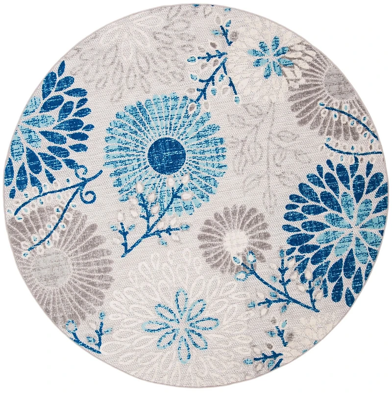 Safavieh Cabana Garnet Floral Outdoor Area Rug