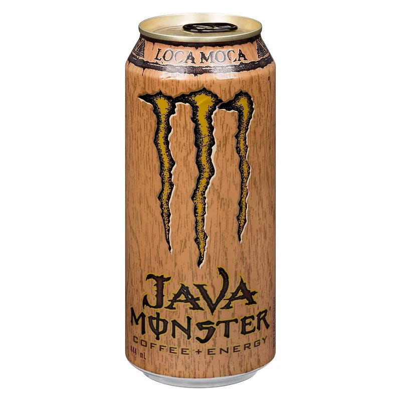 MONSTER ENERGY, Java Loca Moca, canette de 444 mL 444 mL