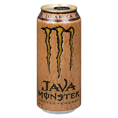 MONSTER ENERGY, Java Loca Moca, canette de 444 mL 444 mL