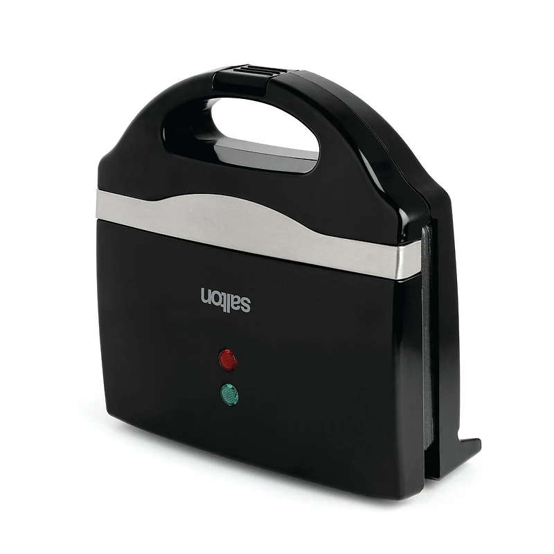 Salton gaufrier de style Belge - Noir, WM1075BK