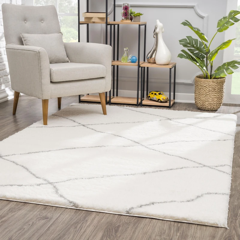 Rug Branch Retro Collection Tapis géométrique moderne