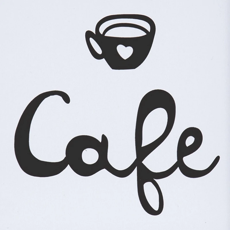 Cup Cafe 6x6 Framed Accent Art, 6in x 6in