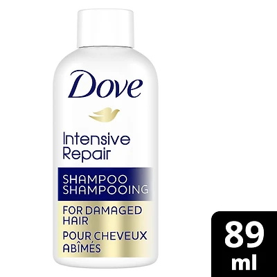 Dove Intensive Repair Travel Shampoo, 89 ml Shampoo