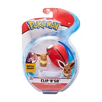 Pokémon Clip 'N' Go - Évoli + Poké Ball