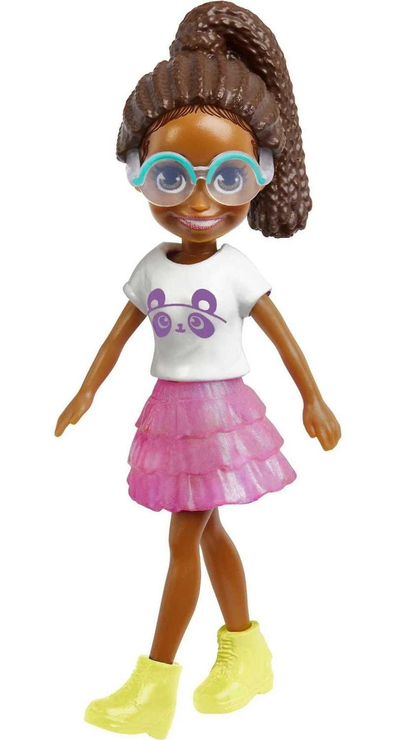 Polly Pocket Coffret Tube mode de rêve tournant, Shani