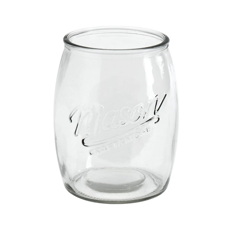 Mason 4PC Glass Belly Jar Set