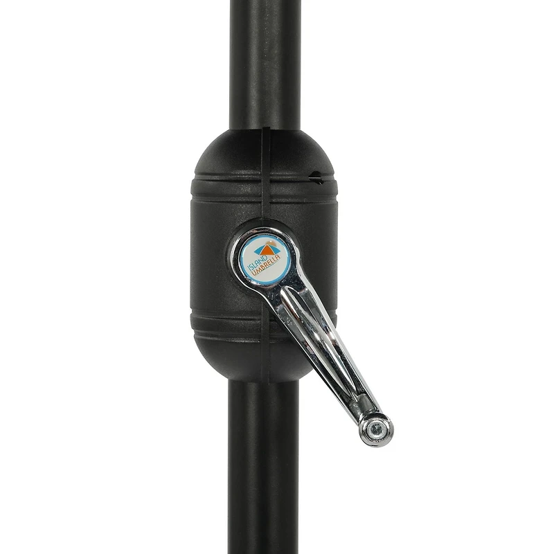 Bistro 7.5-ft Hexagon Market Umbrella - Champagne - Polyester Canopy