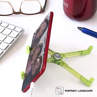 KEKO Support de tablette universel pliable pour iPad/Android Tablet Holder/Galaxy/Kindle + Smartphone, liseuse compatible avec étui de protection ou accessoires de manchon