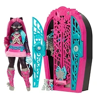 Monster High-Monstrueux Secrets Catty Noir-Coffret