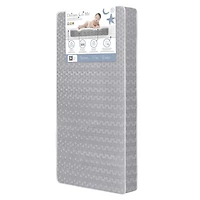 Dream On Me, Superior Slumber 6'  112 Coil Lit À Ressort Intérieur Et Matelas Pour Tout-Petits En Gris