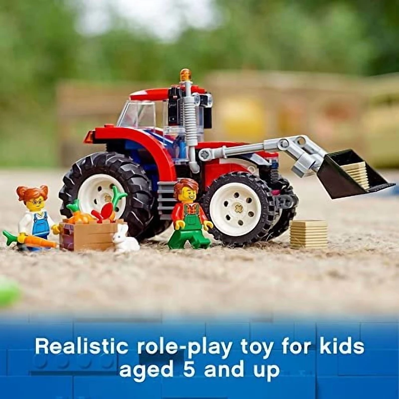LEGO City Le tracteur 60287, Ensemble de construction (148 pièces)