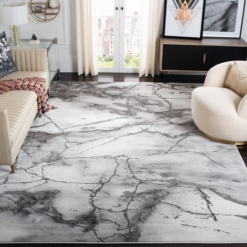 SAFAVIEH Craft Paul Abstract Marble Area Rug