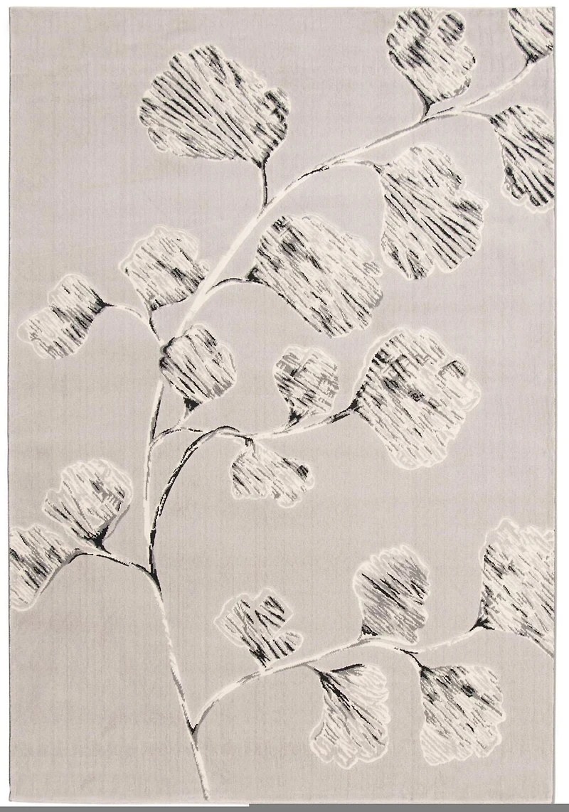Tapis ECARPET Moderne pour Salle à Manger, Salon, Chambre Prima Gris