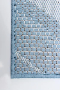 ECARPET Outdoor Area Rug for Patio, Deck, Backyard, Camping, Water Proof Carpet